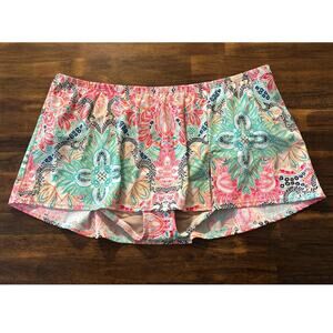 Swim by Cacique Women’s 16 Bathing Suit Bottom Skirt Skort Plus Size Swimwear